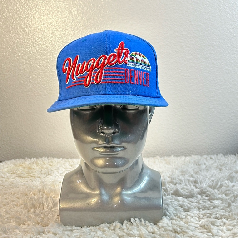 New Era Denver Nuggets Vintage Logo, NBA Hardwood Classics Adjustable Snapback